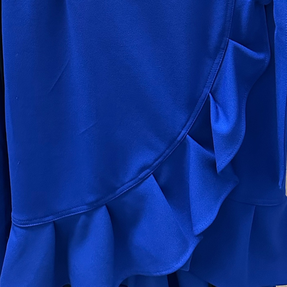 NWT Calvin Klein Belted Tulip Hem Sheath - Size 8 Petite - Picture 2 of 2